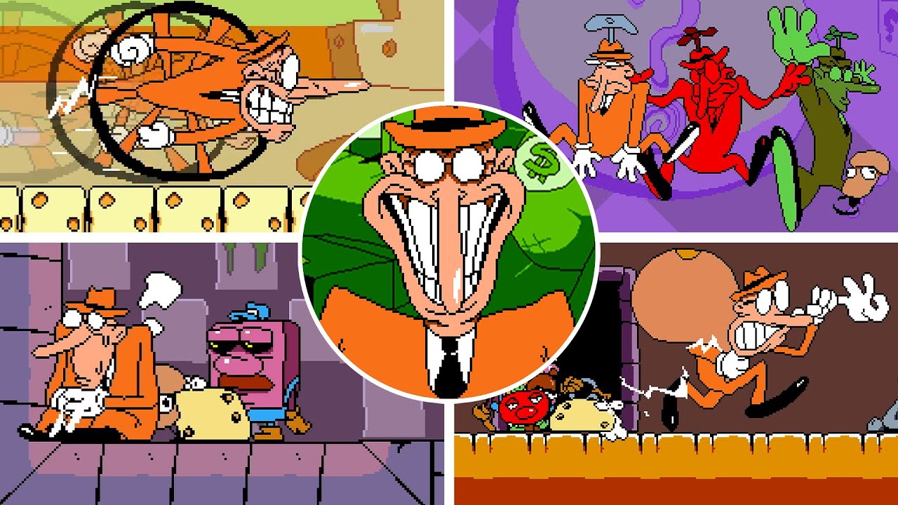 Pizza Tower - Playable Mr Stick (The Noise Update Mod)