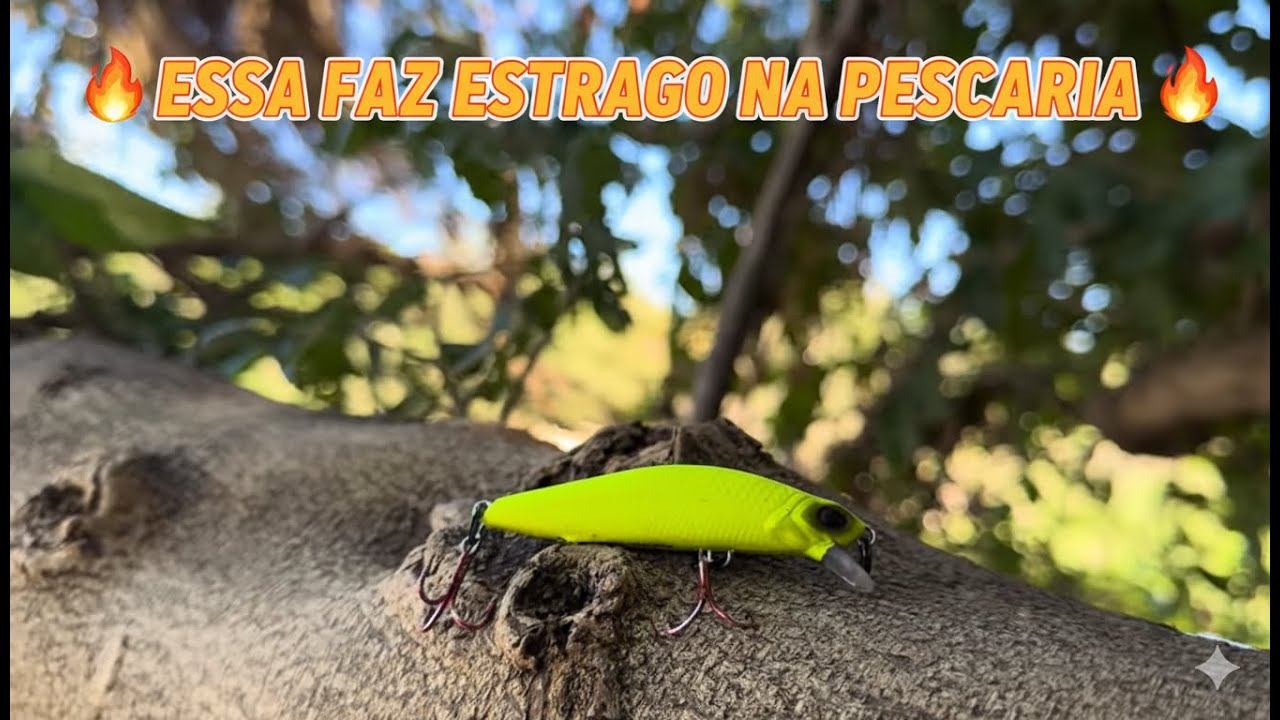Essa Isca FAZ ESTRAGO na Pescaria! 🤯 Raptor Minnow Pega MUITO Peixe no Açude!