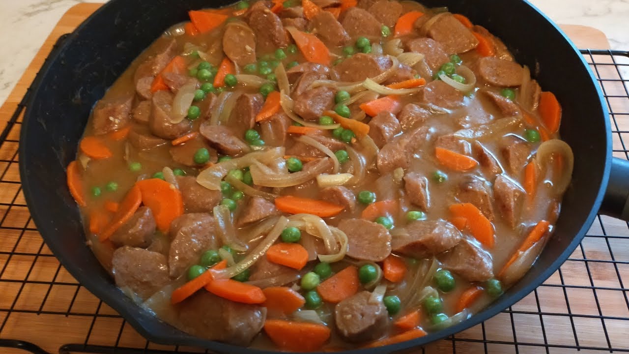 Колбаски с карри