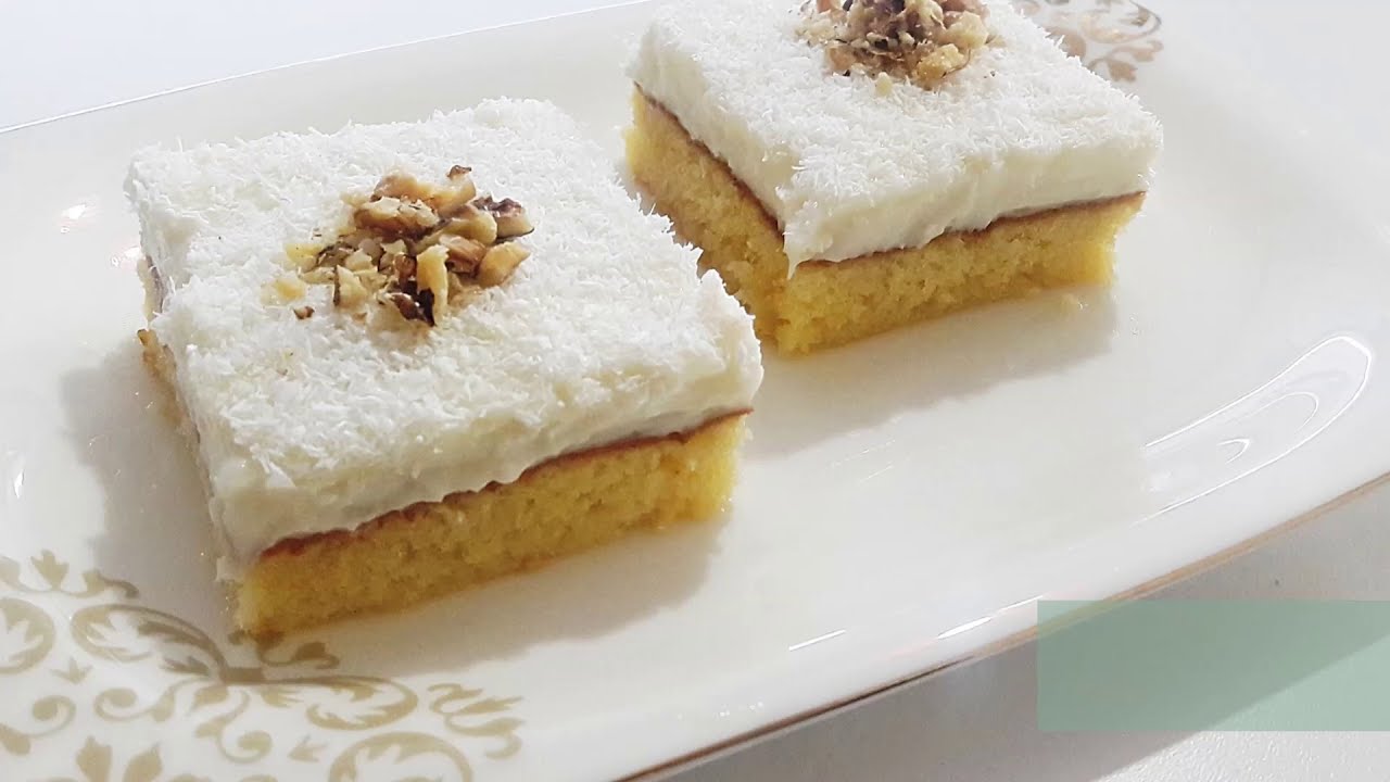 10 Dakikada Hazır! Hindistan Cevizli Yumuşacık Sütlü Tatlı Tarifi 🍰