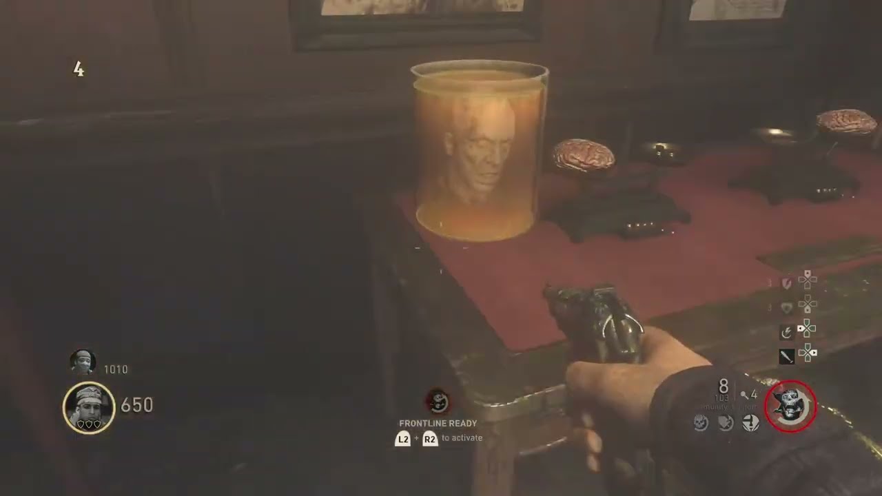 Call of Duty WW2 Zombies: The Shadowed Throne Easter Egg attempt