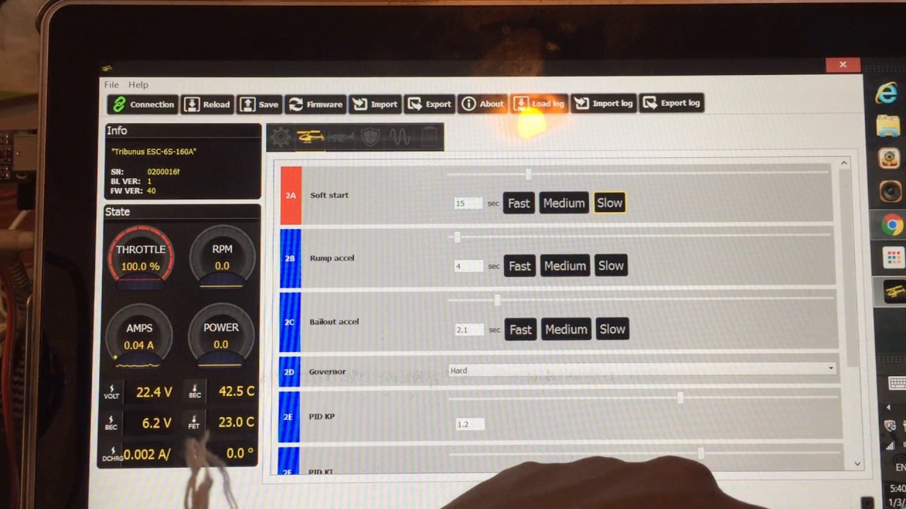 Scorpion Tribunus 120 ESC-Basic setup video