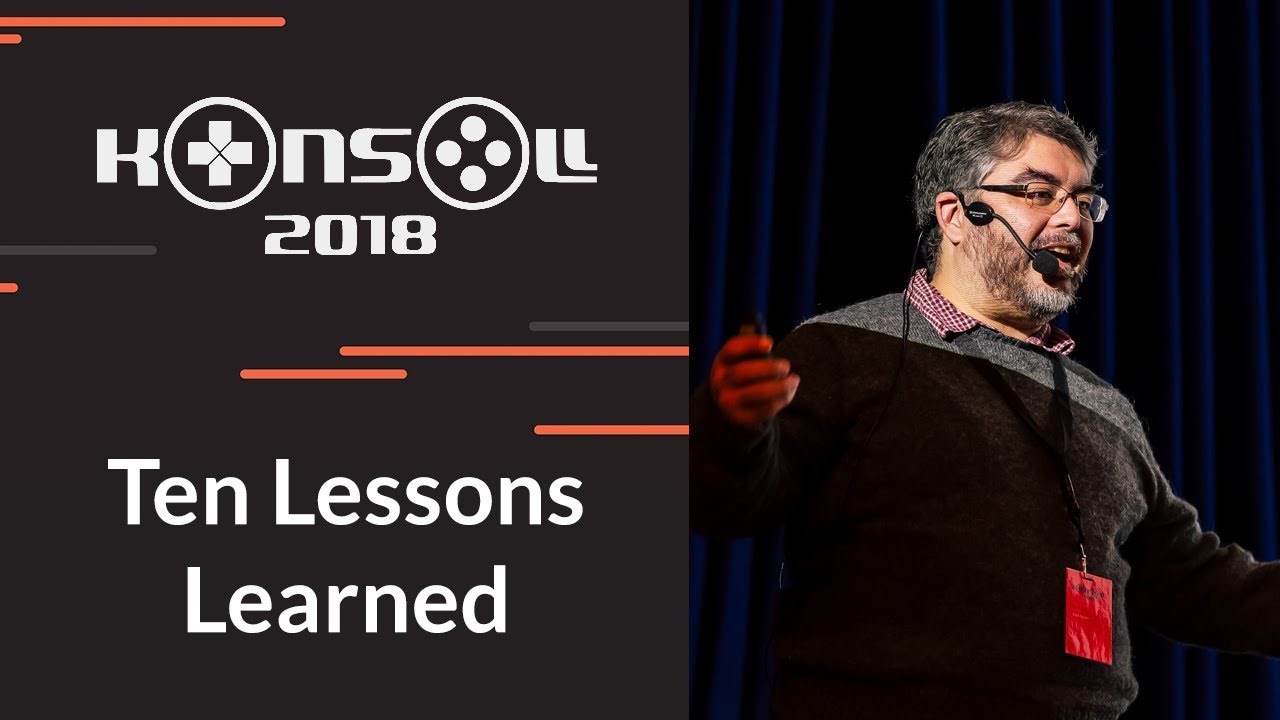 Konsoll 2018: Raph Koster - Ten Lessons Learned