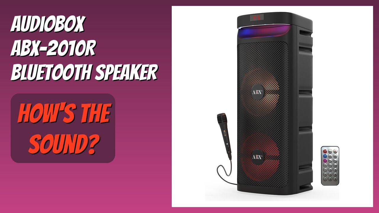 REVIEW (2026): Audiobox ABX-2010R Bluetooth Speaker. Features