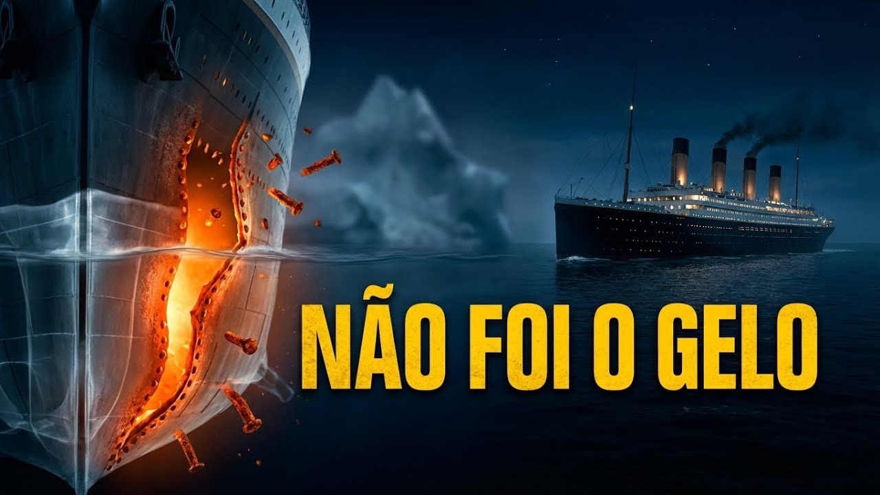 O Titanic Não Afundou Por Causa do Gelo (O Erro Real)