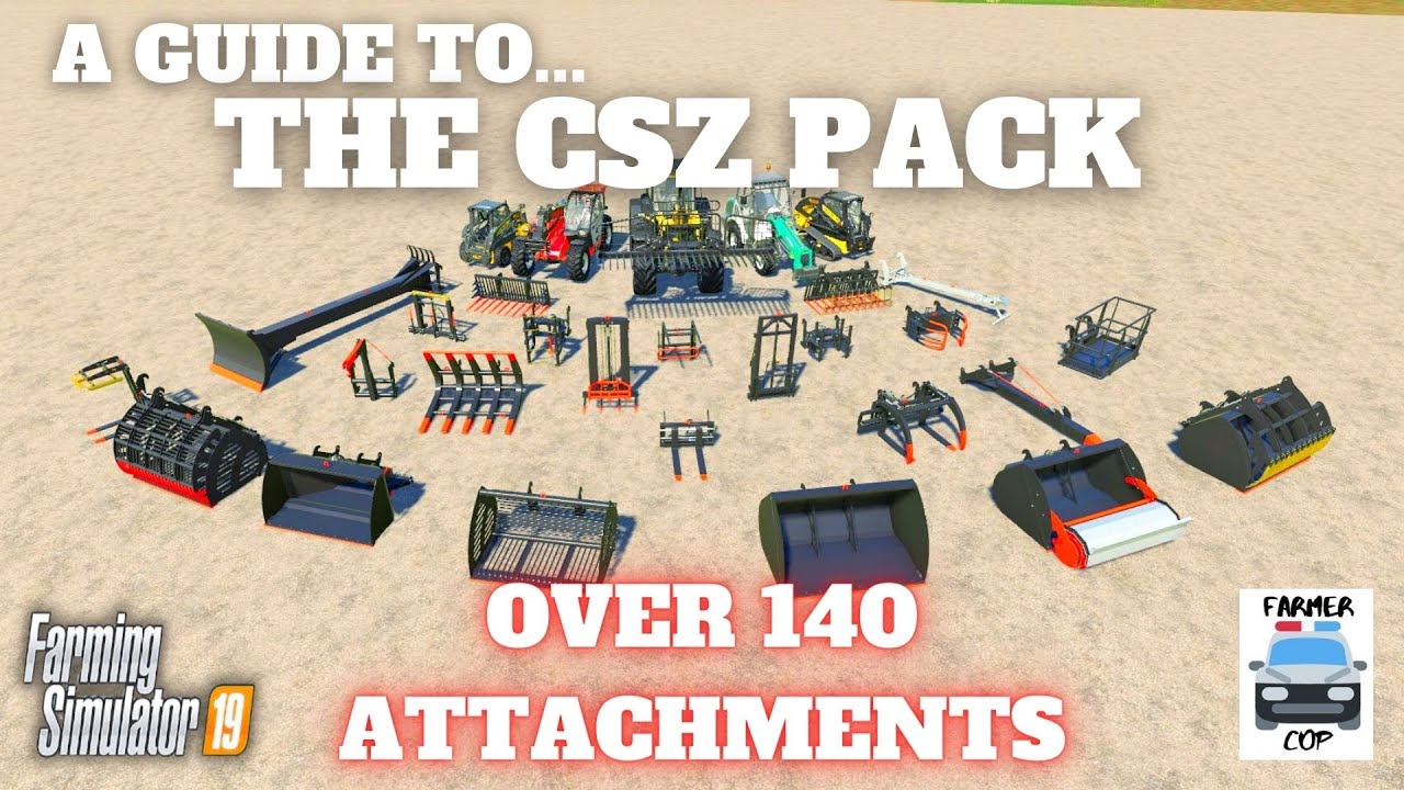 THE CSZ PACK EXPLAINED - Farming simulator 19