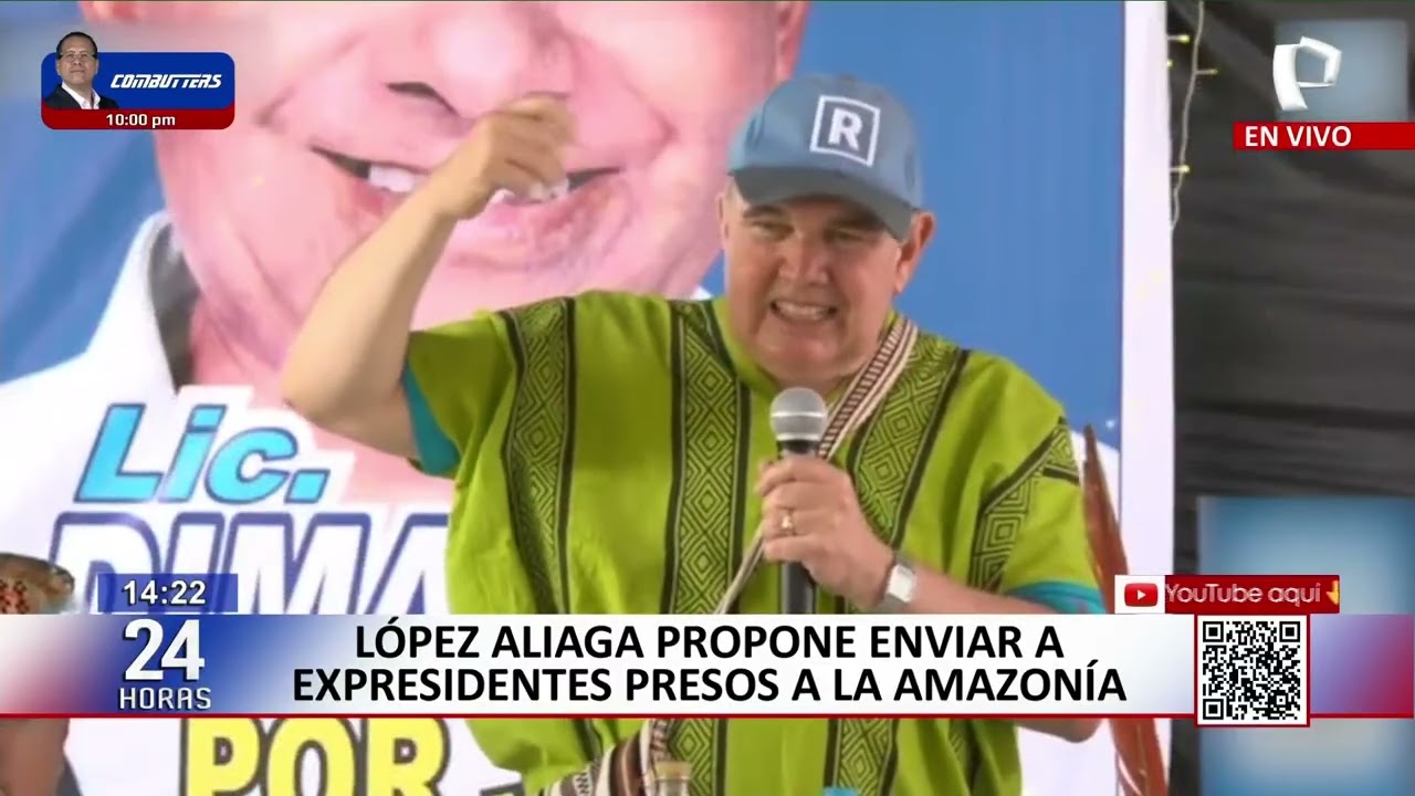 Rafael López Aliaga realiza actividades en Pichanaki