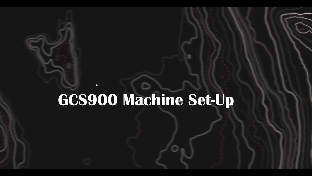 GCS900 Set Up