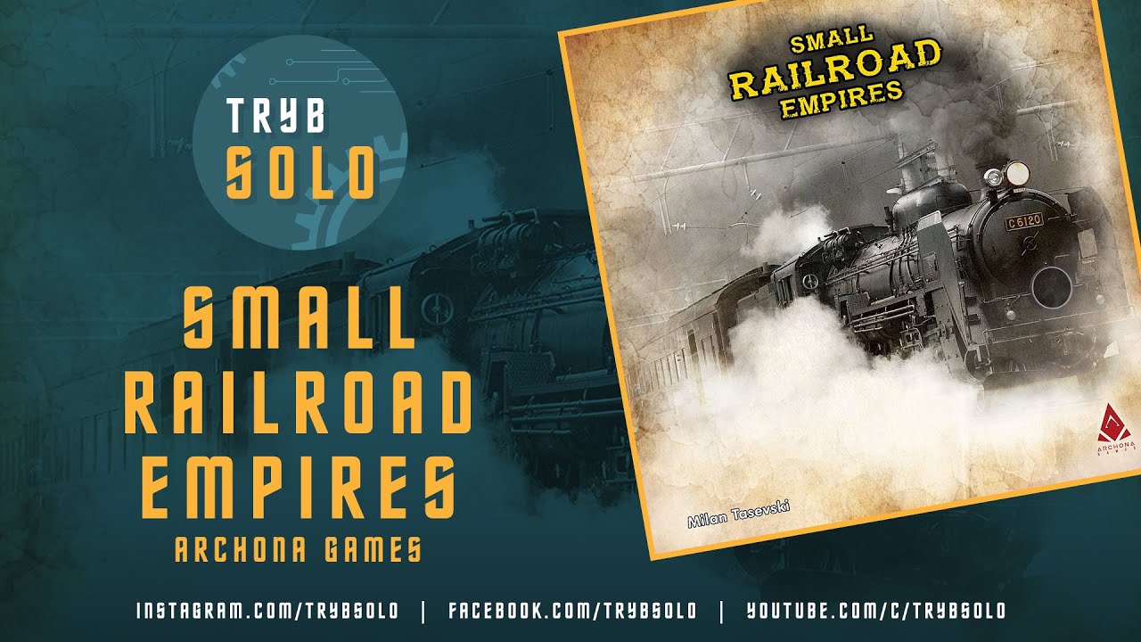 🇵🇱 Small Railroad Empires (Archona Games) | om&oacute;wienie, unboxing i pierwsze wrażenia