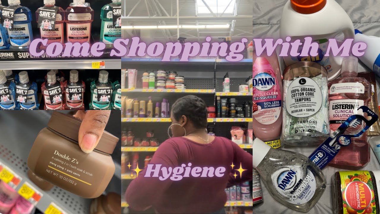 Come Hygiene Shopping with Me 🧼🧴| Just a 🤏🏾 Slight Empties Restock | ft. Walmart & Target
