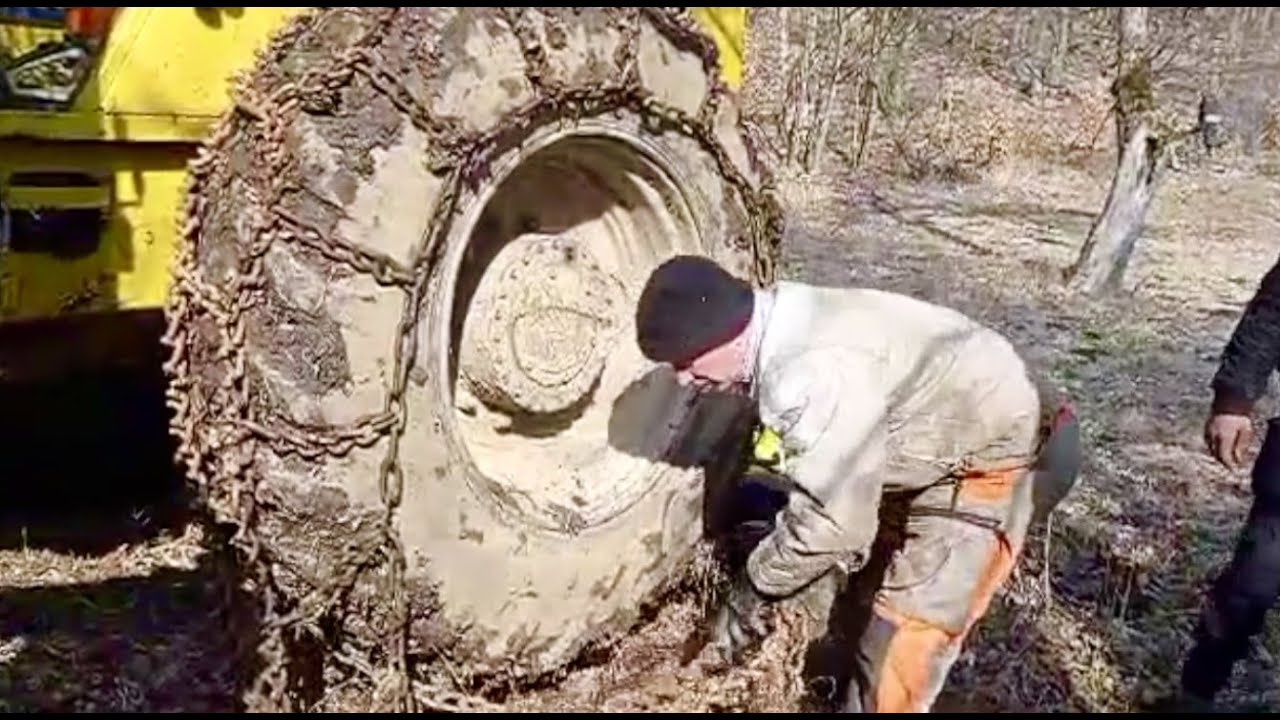 LKT Reťaze | Skidder Chained-up