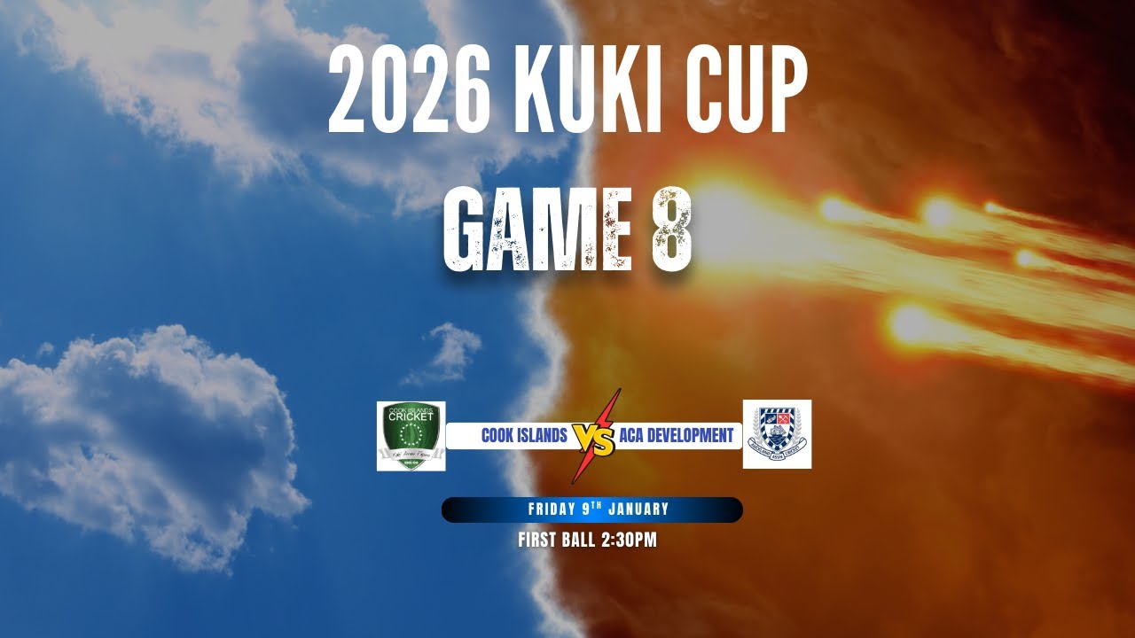 2026 Kuki Cup T20 Cricket Game 8 - Cook Islands vs ACA Development