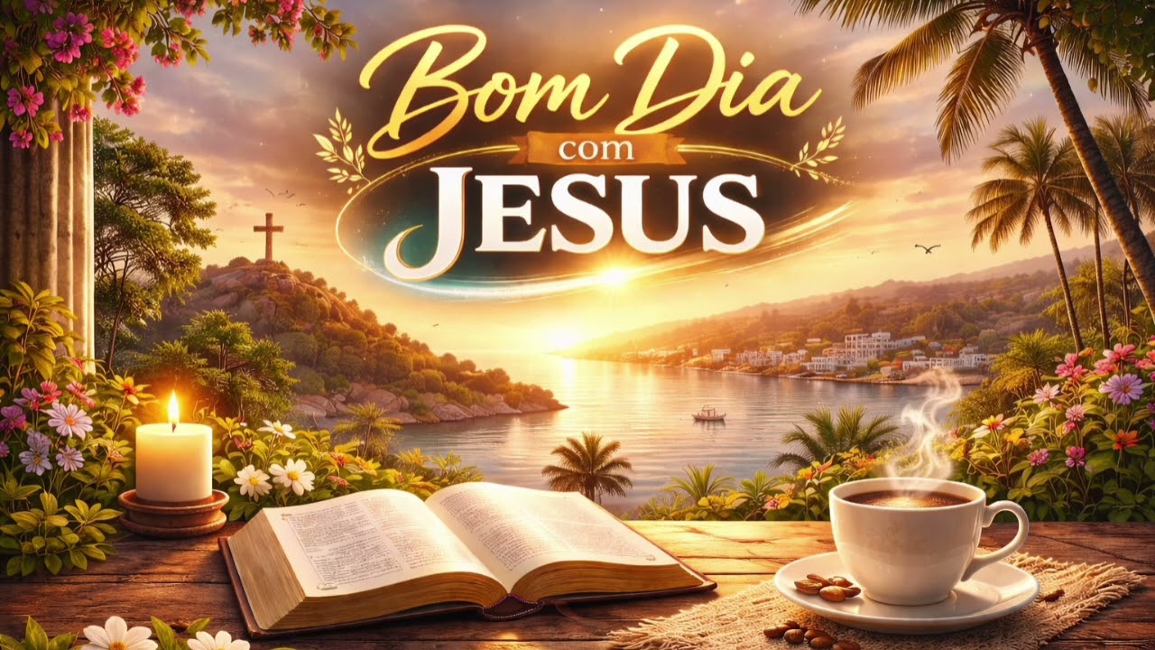 Bom dia com Jesus  - EU SOU O CAMINHO, A VERDADE E A VIDA. 