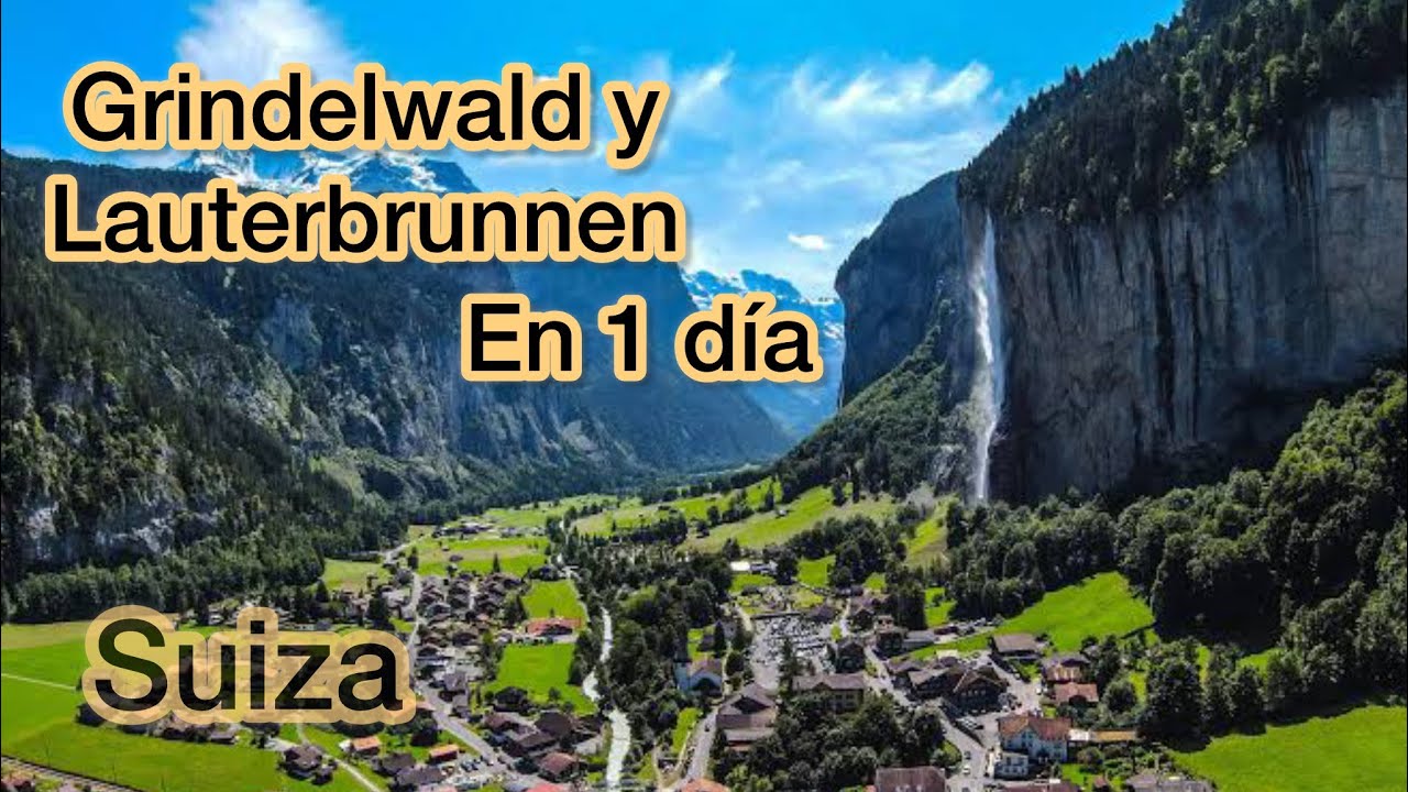 Suiza en 1 dia, Grindelwald y Lauterbrunnen. Suiza el país perfecto. Suiza en noviembre. Otoño Suiza
