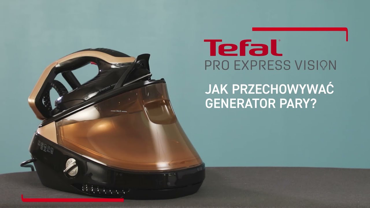 Jak przechowywać generator pary Pro Express Vision ?