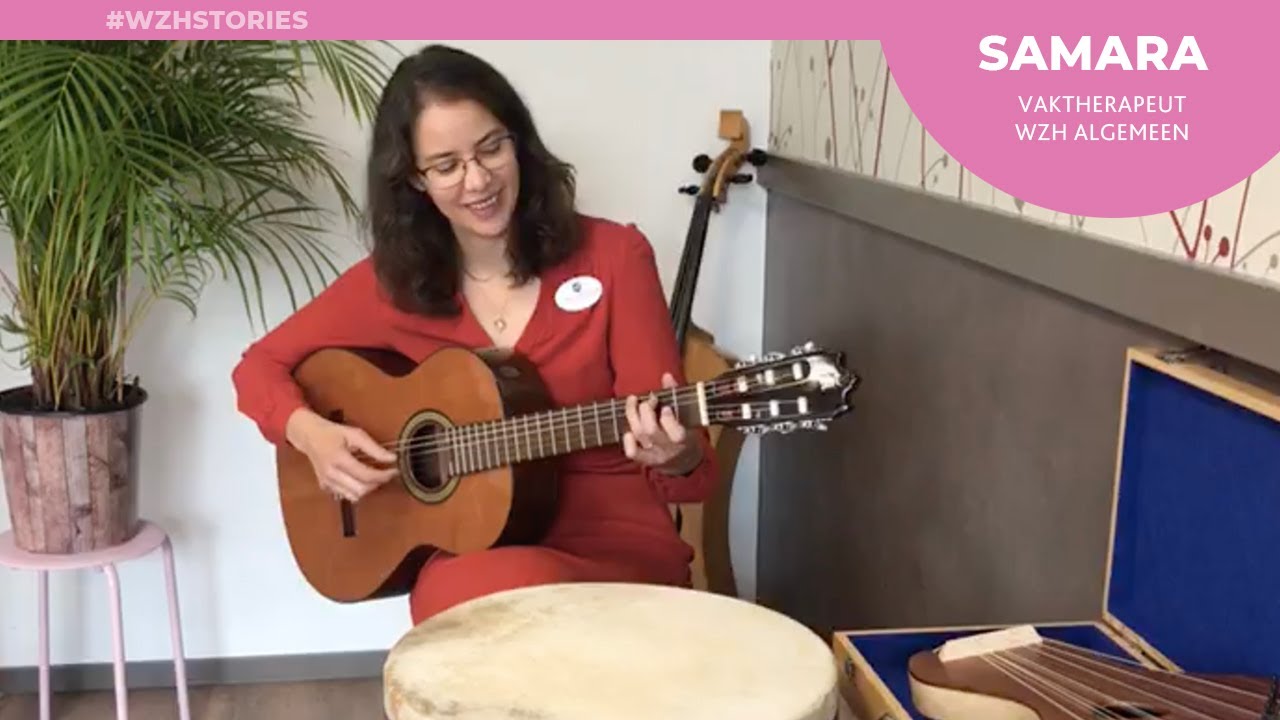#WZHstories | Samara is muziektherapeut bij WZH en deelt een bijzonder verhaal vanuit haar functie