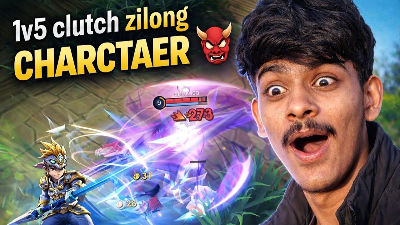 ZILONG 1v5 CLUTCH 😈 FULL RUSH GAMEPLAY | MOBA LEGENDS 💀 || moba legends 5v5 