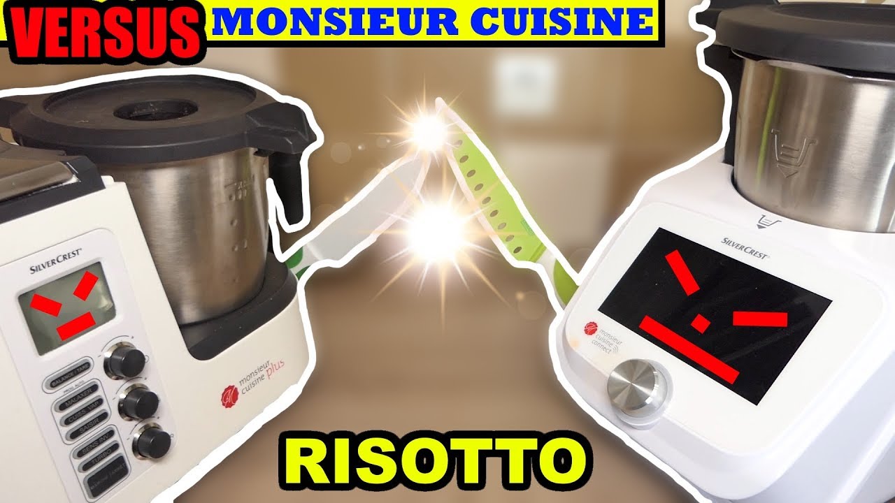 MONSIEUR CUISINE CONNECT Versus MONSIEUR CUISINE PLUS : RISOTTO RECETTE