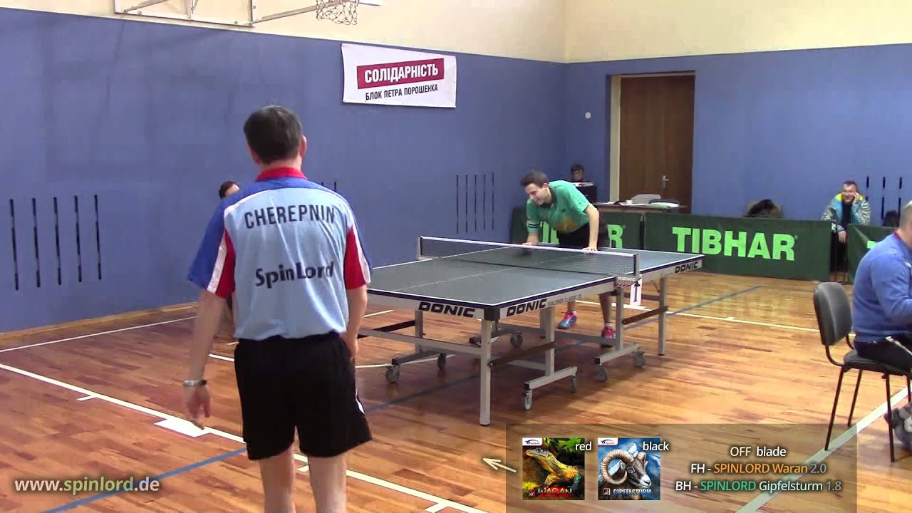 Spinlord team: Cherepnin - Ruban at Super league of Ukraine CTTC, Feb 2016