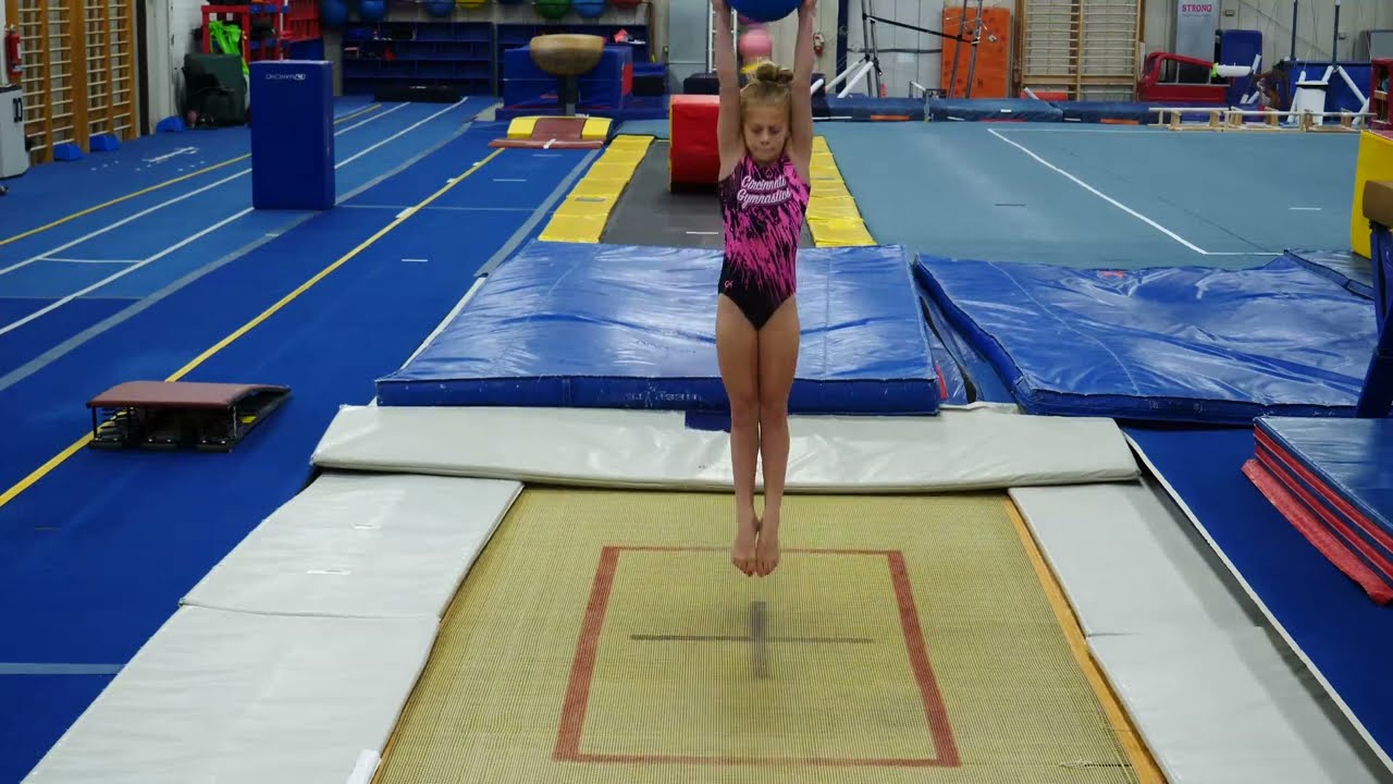 The Yurchenko Vault - Trampoline Drill for Layout and Twist - Coach Mary Lee Tracy