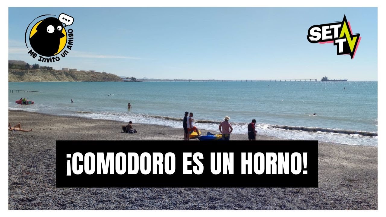 ¡COMODORO ES UN HORNO! La máxima para este viernes será de 33°