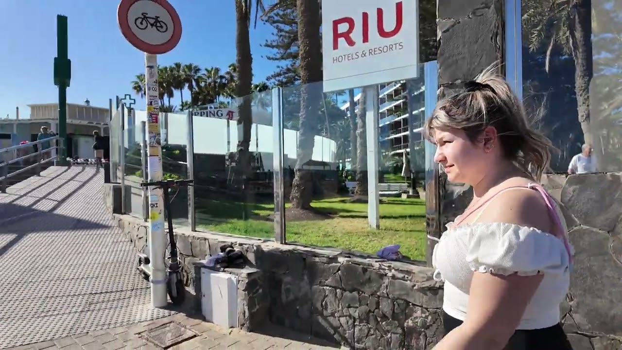 Realit&auml;t .....rund um den Faro de Maspalomas ....gestern...