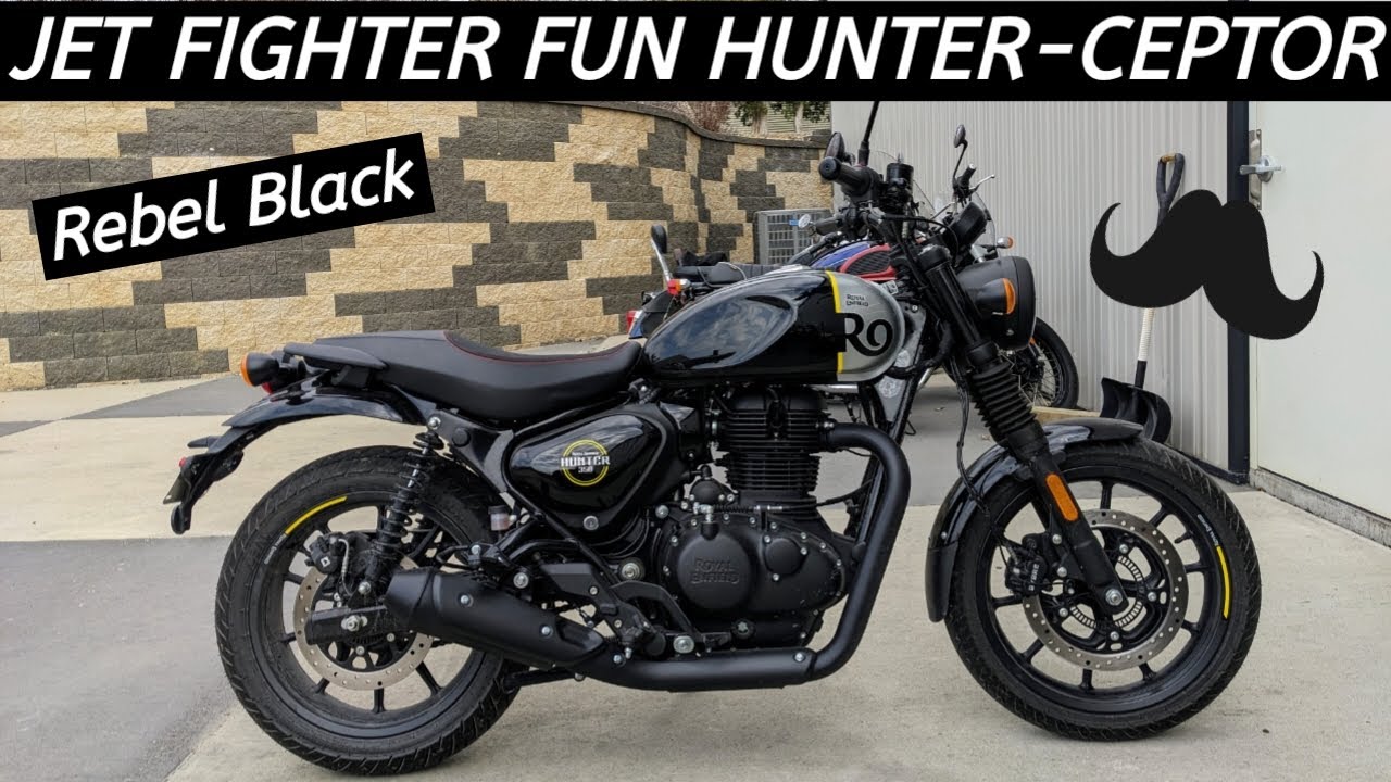 Royal Enfield Hunter 350 — потрясающее веселье — потрясающий внешний вид — вау!