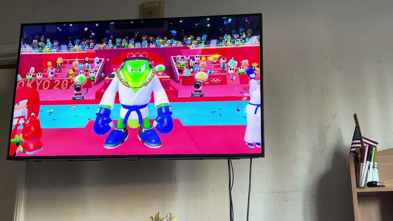 Mario and sonic at the Olympic Games Tokyo 2020