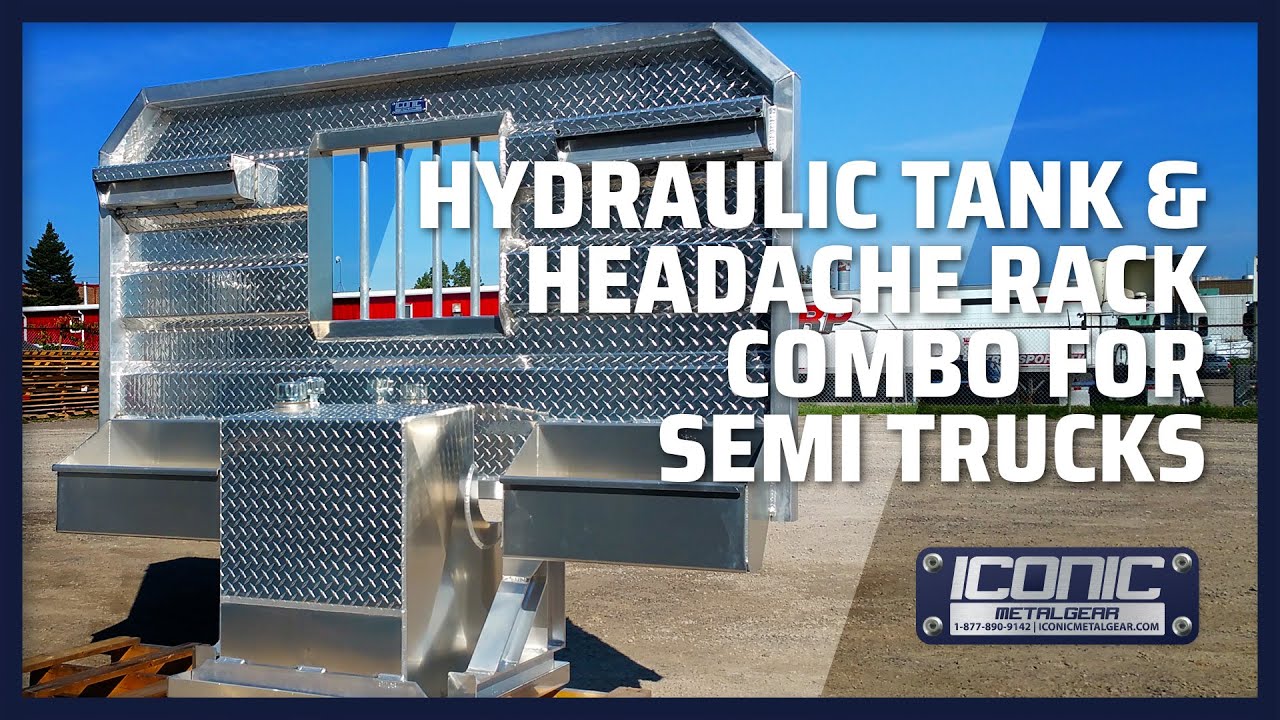 Get a Hydraulic Tank & a Headache Rack on the Same Truck: Rack/Tank Combos from Iconic MetalGear