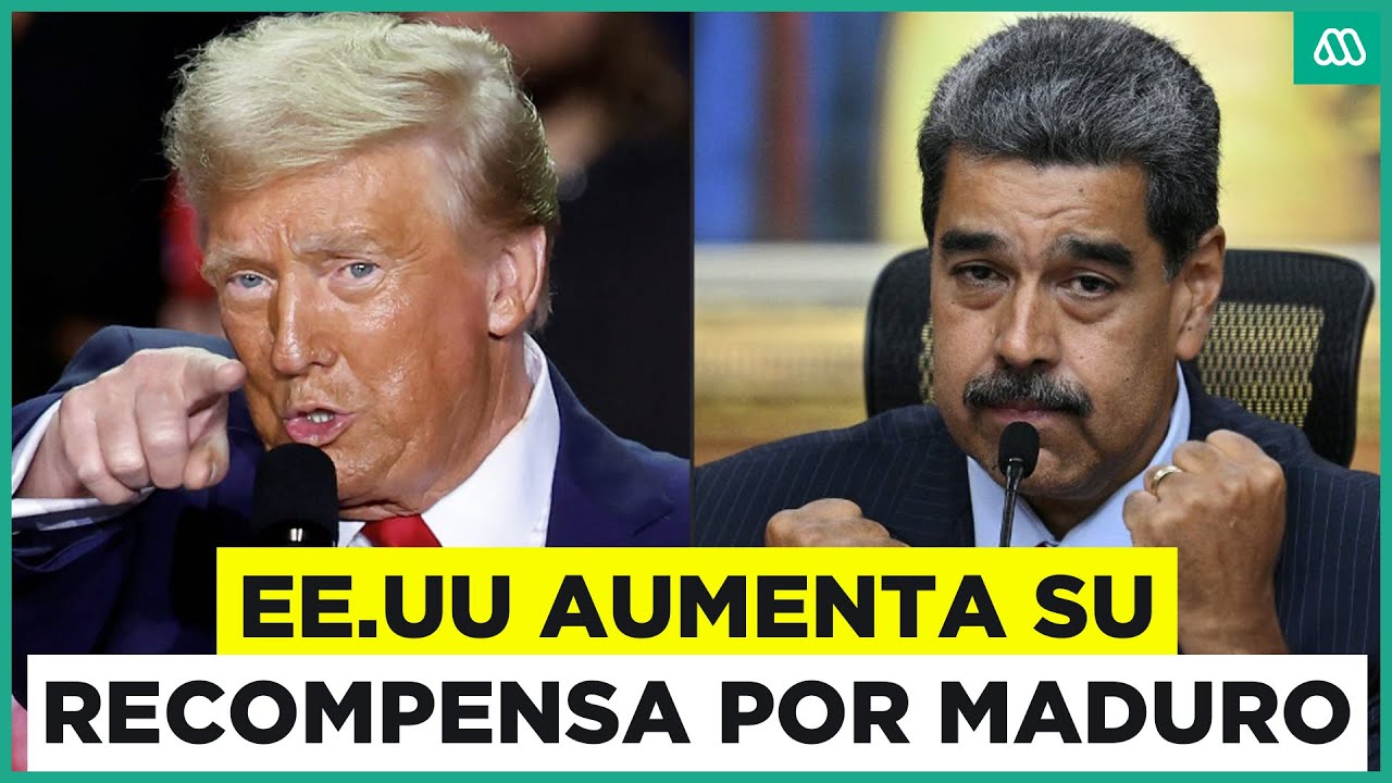 50 millones de dólares: EE.UU duplica su recompensa por Nicolás Maduro