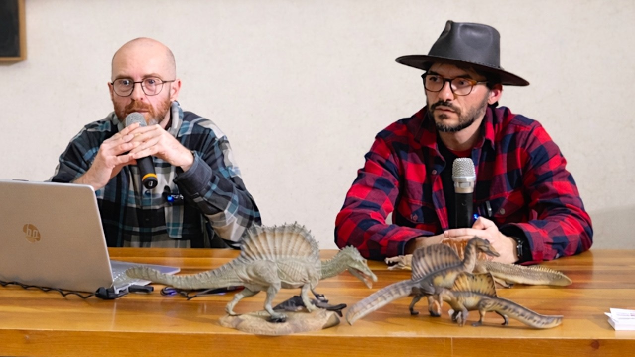 Spinosaurus aveva predatori? Era piumato? Rispondiamo cosi' dopo la conferenza