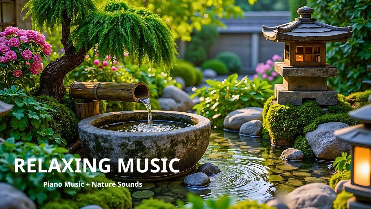 Sleep Music with Relaxing Piano 🌿 Calm Mind, Reduce Anxiety, Water Sounds for Stress Relief