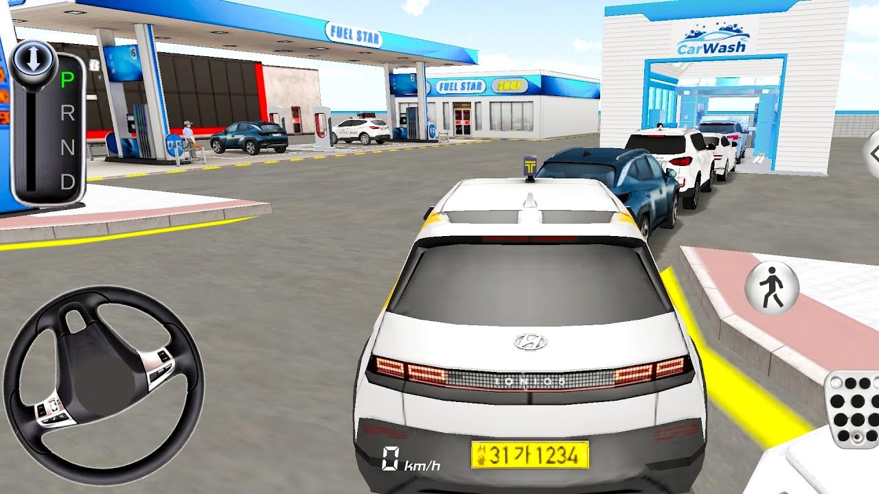 New Genesis G70 For Parking 3d Driving Class (Android) Gameplay #3DDrivingClass #CarGame