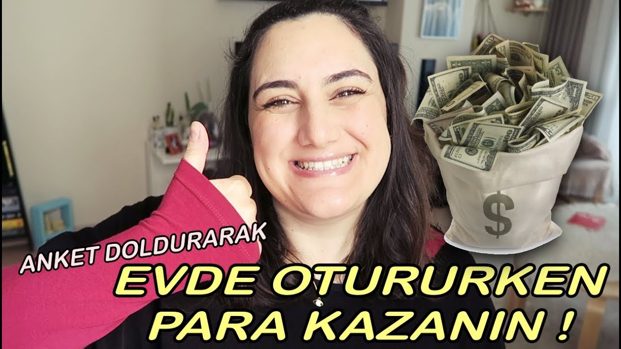 EVDE OTURURKEN PARA KAZANANIN! 💵 (Anket Doldurarak Para Kazanma Yolları #2)