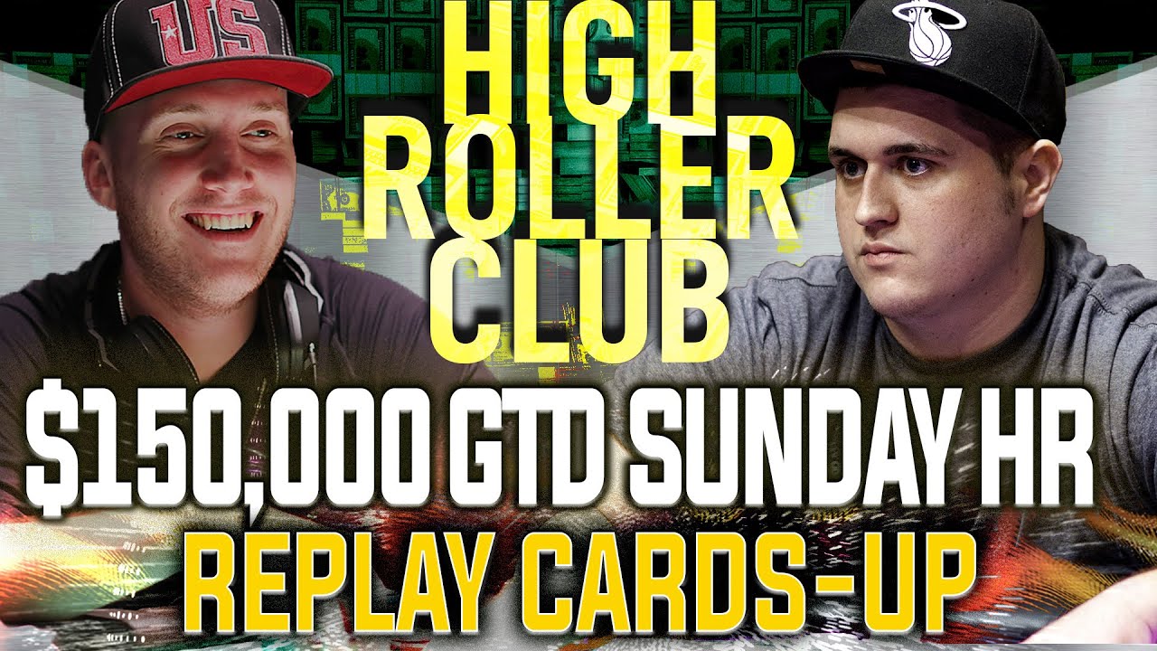 HR Club $1k ImDaNuts | Tomatee | DeadNylan Final Table Sunday HR $150k GTD Poker Replays