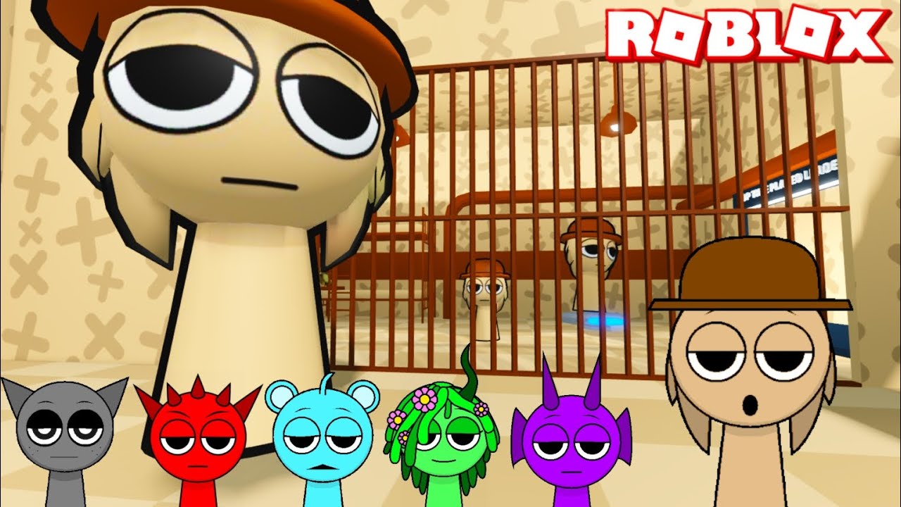 Sprunki Tunner Plays Sprunki Tunner Prison Run Obby in | ROBLOX | Incredibox Sprunki