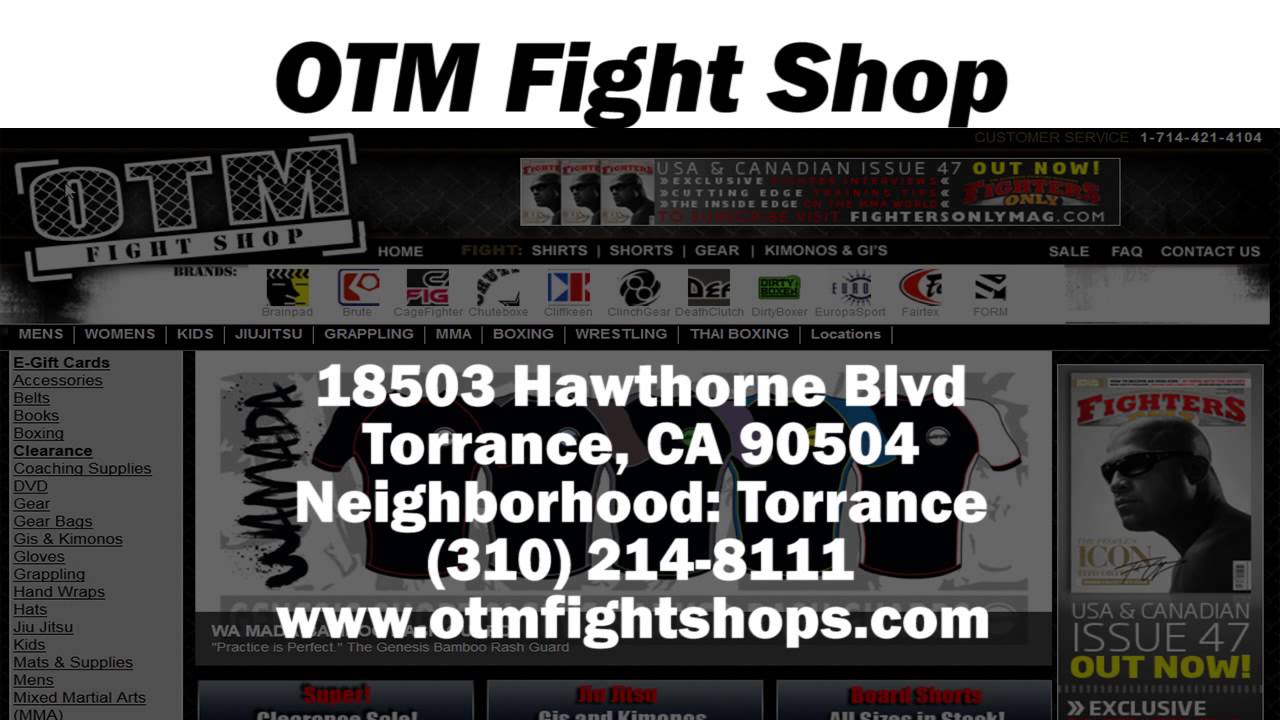 OTM Fight Shop - REVIEWS - Torrance, CA  Sports Wear, Outdoor Gear Sellers Reviews