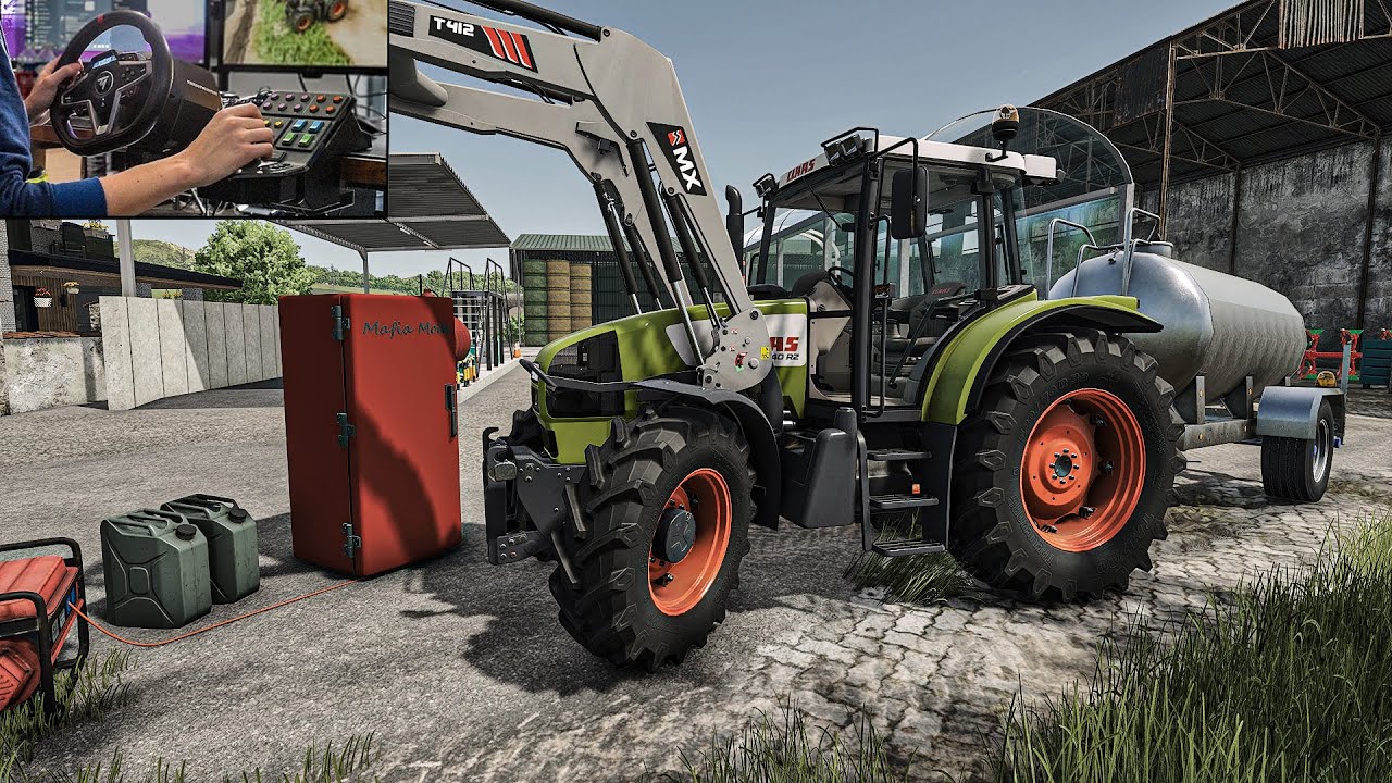 LIFE Production для выживания в Farming Simulator 25 (модификации FS25) | Геймплей Thrustmaster T248
