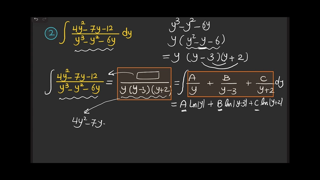 Math 101| integration of rational functions by Partial fractions
