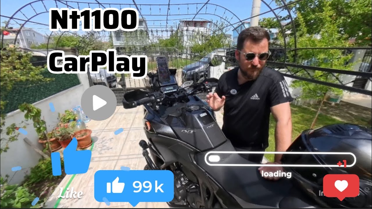 Honda Nt1100 2025 CarPlay tanıtma ve Intercom bağlantısı yaptık