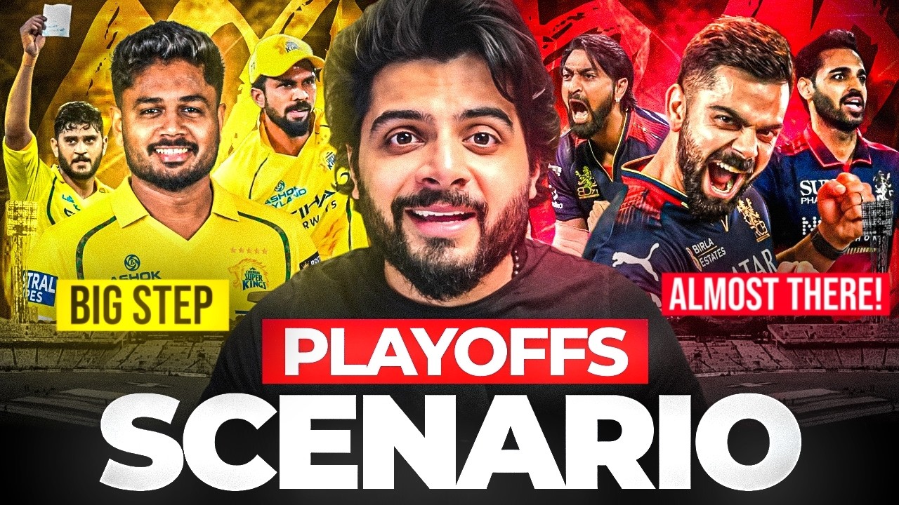 CSK & RCB Make Big Moves on Sunday! What are the latest Playoffs Scenarios?