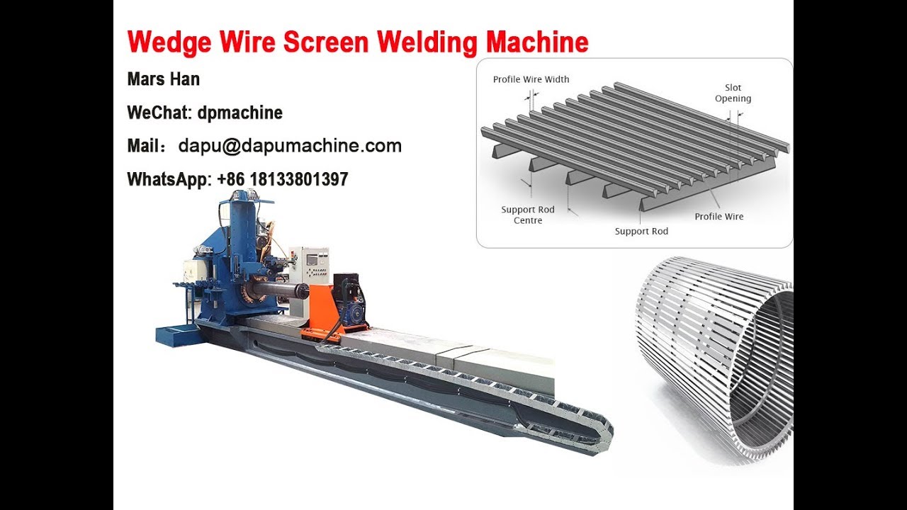 China Wedge Wire Screen Welding Machine factory price