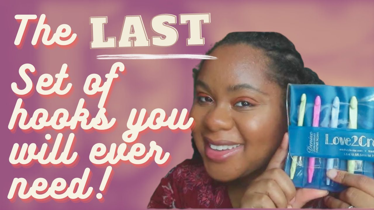 These hooks change the game! : Denise Tunisian Crochet Hook Review