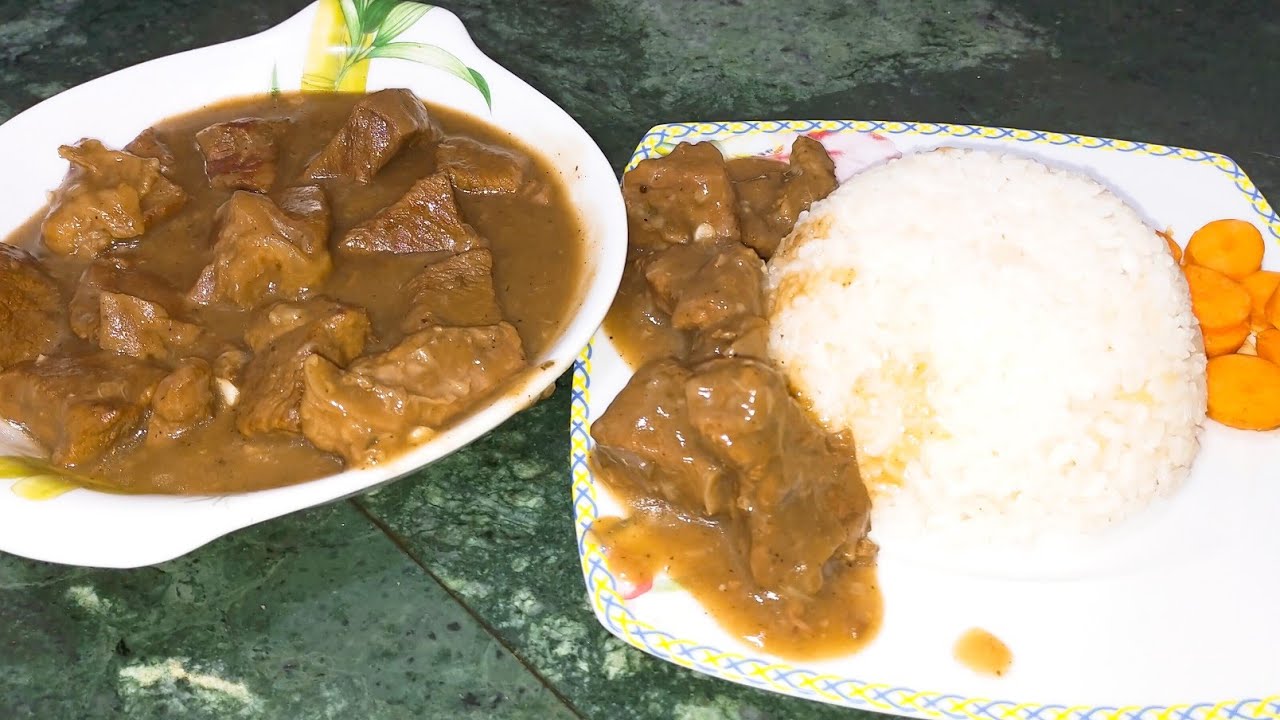 لحمه بالصوص البني زي بتاعه الفنادق بالظبط اتحداكي تفرقيها عنها