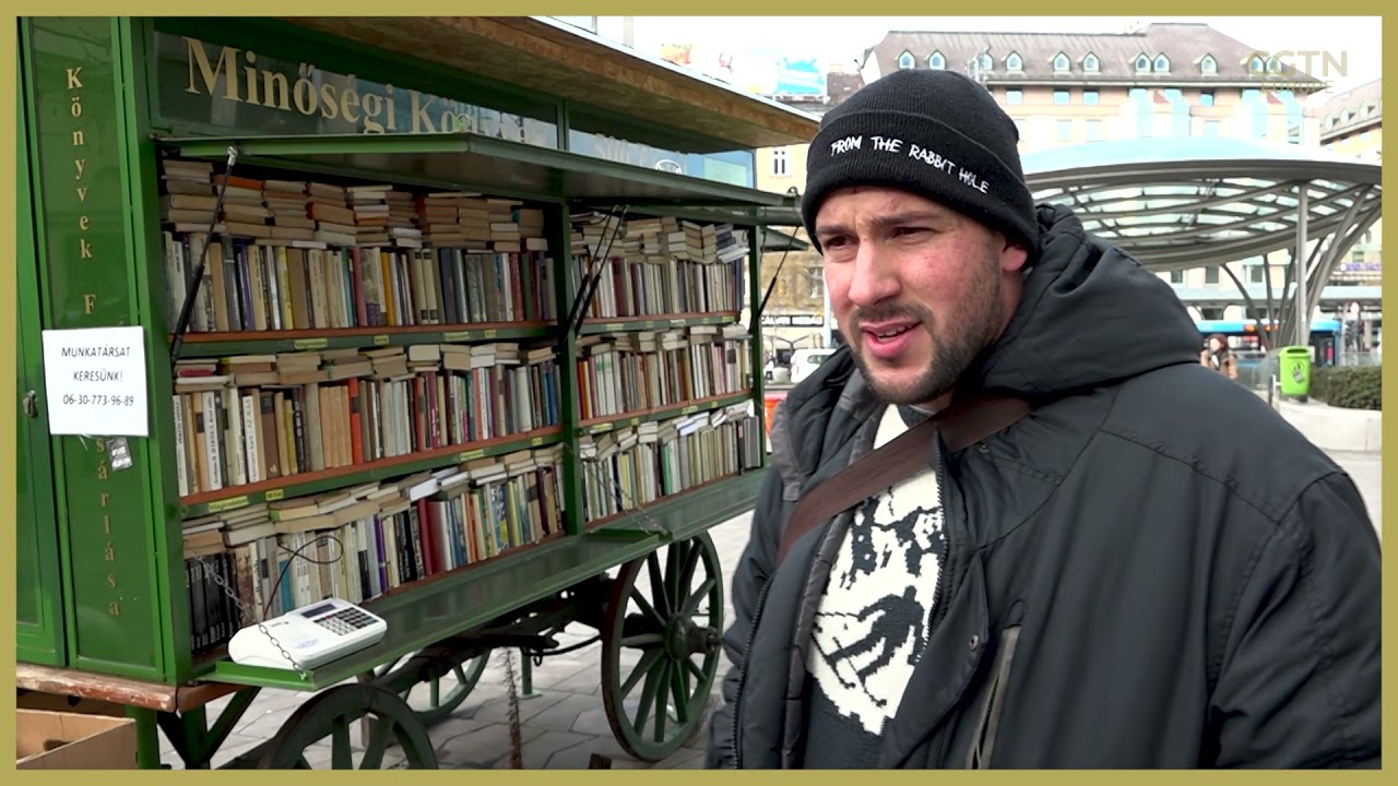 Hungary for literature: The streetside booksellers booming in Budapest