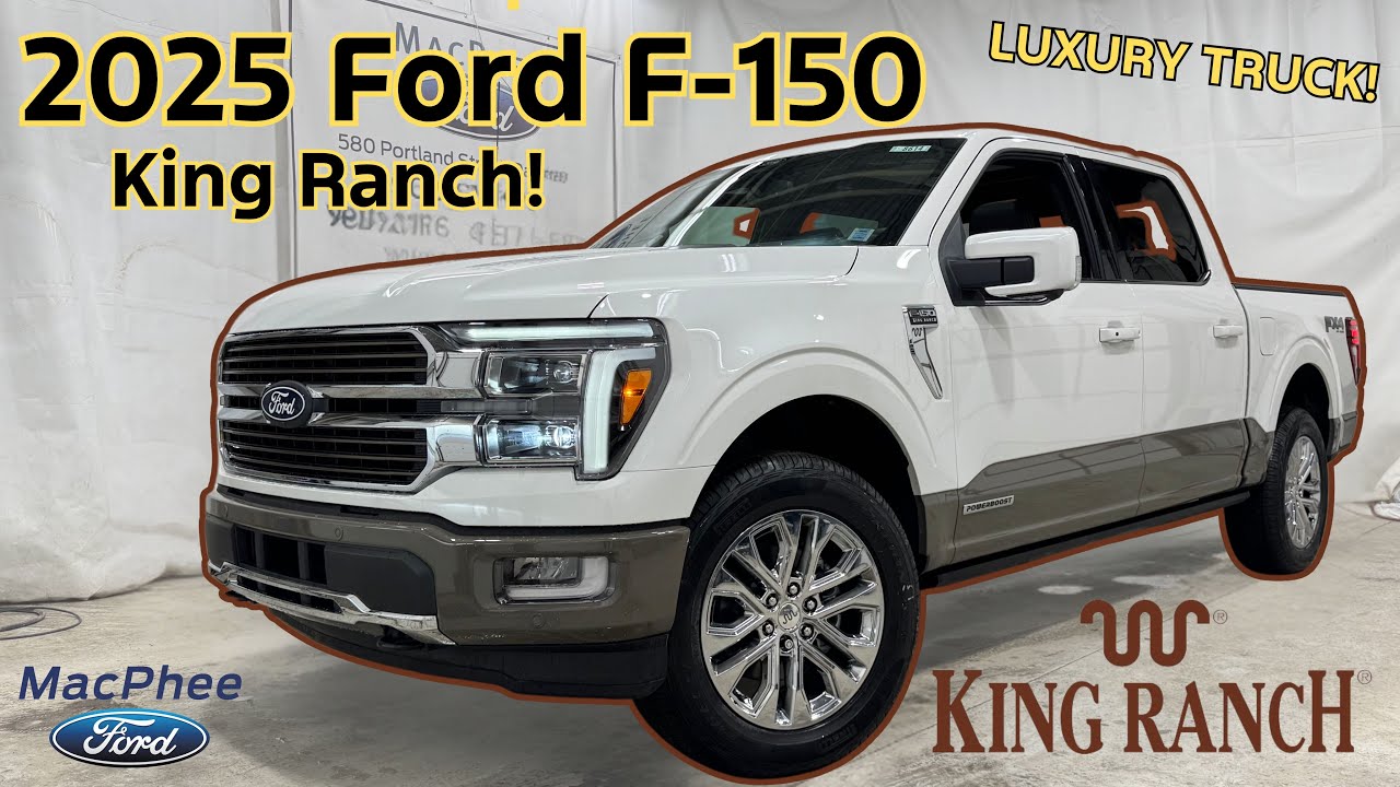 LUXURY TRUCK / 2025 Ford F-150 King Ranch Review