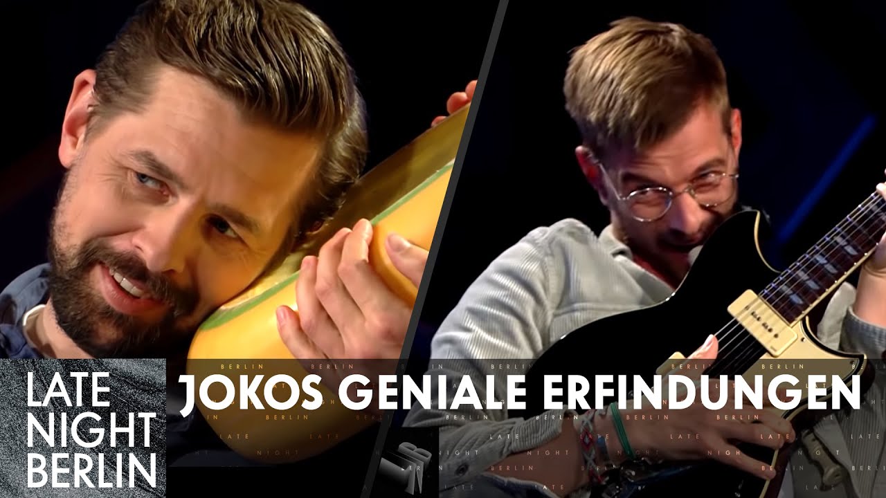 Joko is BACK mit Erfindungen im Gepäck - Käsekissen, Gitarrenflöte und Co. | Late Night Berlin