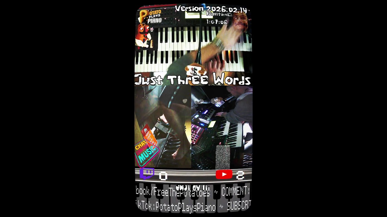 Video Game Music Piano Cover Improv Live Tutorial 80s Retro TV Movies Gaming Potato Plays Piano 🥔🎹