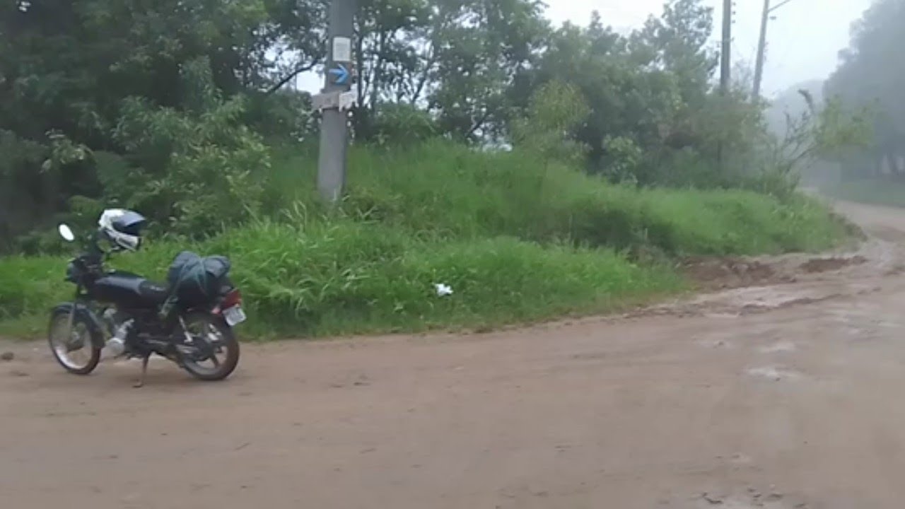Chegando a São Paulo pela estrada da serra do mar . 