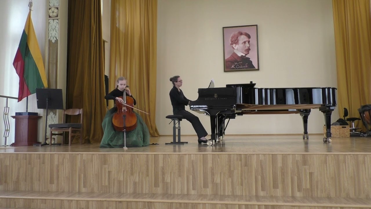 Jarnefelt Berceuse. Gabija Pinskute cello (10)